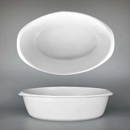 Thun 1794 POMAX zapekacia misa oválna biela 2500 ml, II. akosť