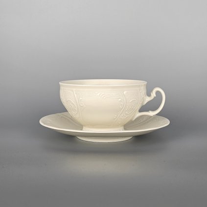 Thun 1794 BERNADOTTE šálka na čaj s podšálkou ivory 360 ml