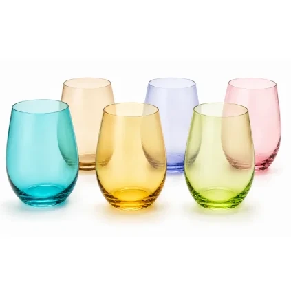 Crystalite Bohemia MERGUS poháre na vodu 220 ml / 6 ks