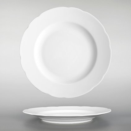 Thun 1794 ROSE tanier plytký biely 210 mm, II. akosť