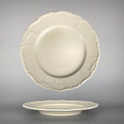 Thun 1794 MARIE LOUISE tanier klubový ivory 300 mm, II. akosť