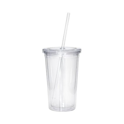 PureDrop kelímok s vekom priehľadný 450 ml