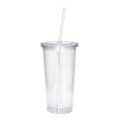 PureDrop kelímok s vekom priehľadný 650 ml