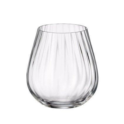 Crystal Bohemia COLUMBA OPTIC poháre na vodu, whisky 380 ml / 6 ks