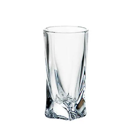 Crystalite Bohemia QUADRO poháre na liehoviny "štamprle" 50 ml / 6 ks