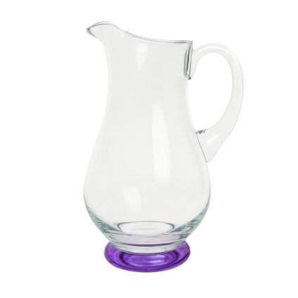 R-glass MUG sklenený džbán fialový 1700 ml