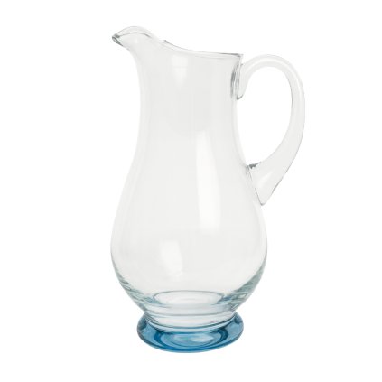 R-glass MUG sklenený džbán modrý 1700 ml