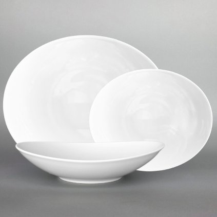 Thun 1794 LOOS tanierová súprava biela 18-dielna