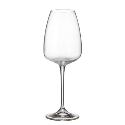 Crystal Bohemia ANSER poháre na biele víno 440 ml / 6 ks