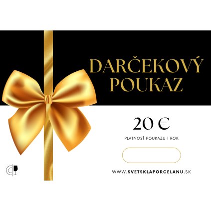 Darěkové poukazy SK