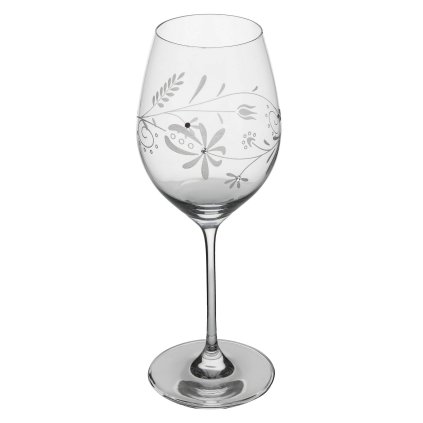 Rona Celebration Folk poháre na červené víno s kryštálmi Swarovski 470 ml / 2 ks
