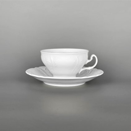 Thun 1794 BERNADOTTE šálka cappuccino s podšálkou biela 205 ml