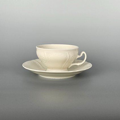 Thun 1794 BERNADOTTE šálka cappuccino s podšálkou ivory 205 ml