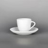 Thun 1794 SYLVIE šálka espresso s podšálkou biela 80 ml, II. akosť