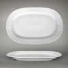 Thun 1794 LINIE servírovací ovál veľký biely 430 mm, II. akosť