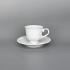 Thun 1794 VICOMTE šálka espresso s podšálkou biela 70 ml, II. akosť