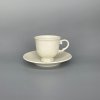 Thun 1794 VICOMTE šálka espresso s podšálkou ivory 70 ml, II. akosť