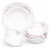 Thun 1794 BERNADOTTE kompótová súprava ružová 7 dielna