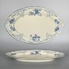 Thun 1794 BERNADOTTE servírovací ovál ivory modré kvety 390 mm