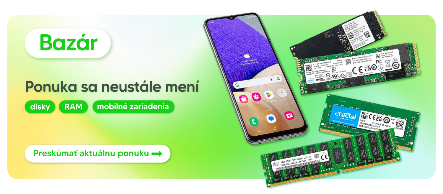 Bazár elektronických zariadení za výhodné ceny