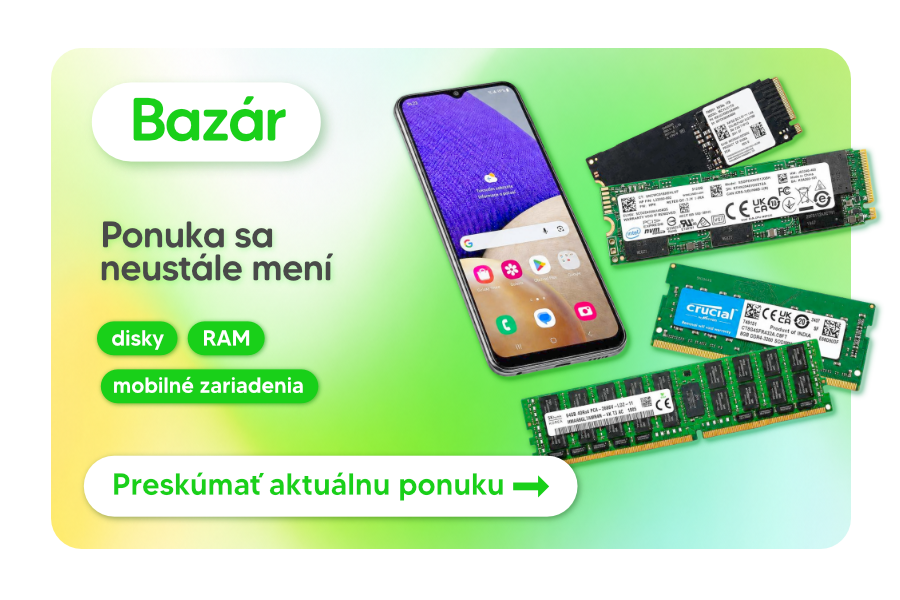 Bazár elektronických zariadení za výhodné ceny
