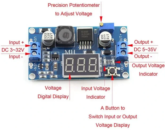 XL6009-Step-UP-s-voltmetrom