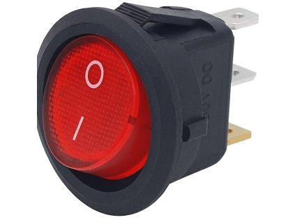spst switch red