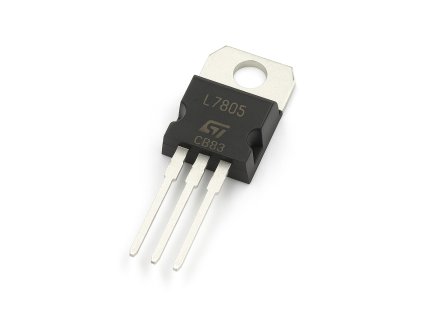 L7805 – Lineárny stabilizátor napätia 5 V / 1,5 A