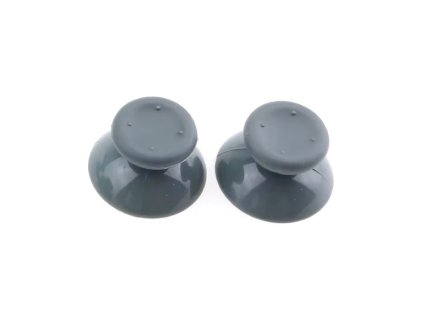 Klobúčiky ovládača XBOX 360 - Pár (2ks) Šedé