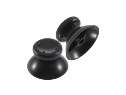 Klobúčiky ovládača XBOX 360 - Pár (2ks) Čierne