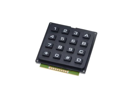 membranova klavesnica arduino 4x4