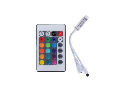 LED RGB ovládač 24 tlačidiel 3x2A
