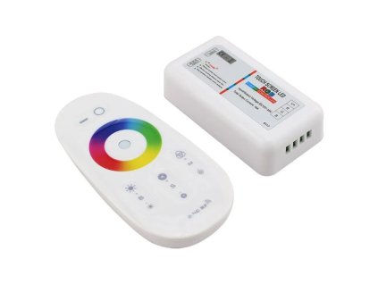 LED RGB ovládač dotykový RF + prijímač SET