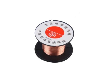 Spájkovací medený drôt - 0,10mm
