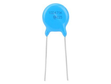10D471K Varistor 10 mm, 300V AC / 385V