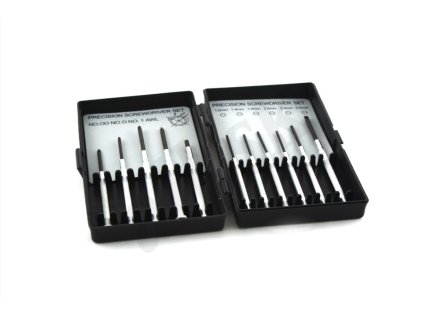 Sada preciznych skrutkovacov