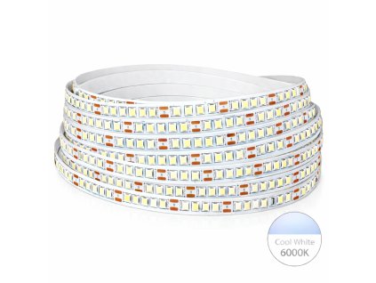 led pas 5m studena biela 120lednameter