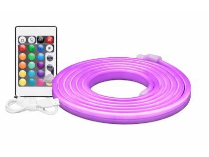 5V rgb silikonovy pás farba
