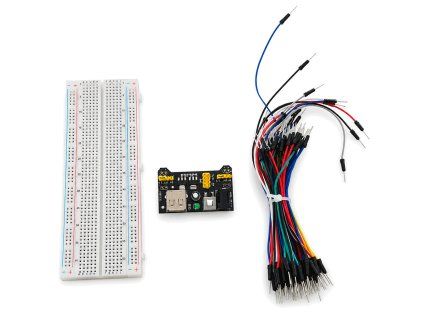 sada breadboard a napajanie