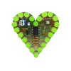 LED Srdce DIY stavebnica s 22 LED diódami