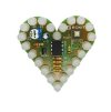 LED Srdce DIY stavebnica s 22 LED diódami