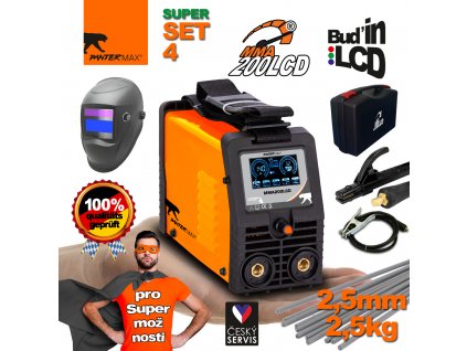 PANTERMAX® MMA 200 LCD Svař. invertor MMA/TIG set 4