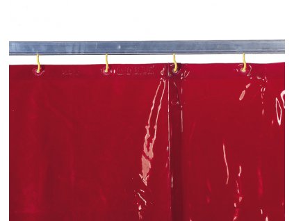 Svařovací zástěna KEMPER červená 1600x1300mm