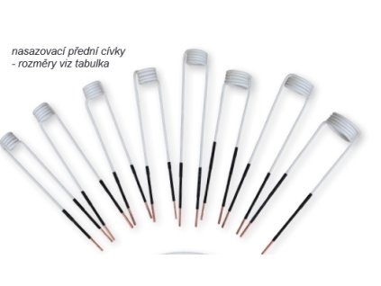 SADA cívek DAWEL boční ch bílá (15-45mm)