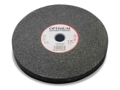 Brusný kotouč OPTIMUM 200 x 25 x 20 mm - K36, tvrdost M, korund