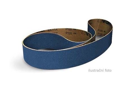 Brusný pás METALLKRAFT 762 × 75, P 120 zirkon