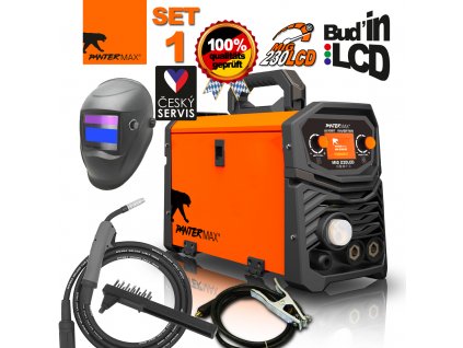 PanterMAX® MIG 230LCD Svař. invertor MIG/TIG/MMA SET 1
