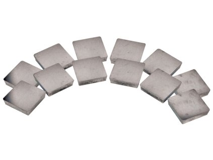 Břitové destičky METALLKRAFT pro KE 16 - 2, sada - 12 ks