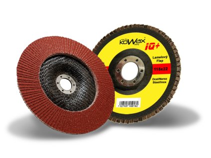 Lamelový keramický kotouč KOWAX IQ+ 2v1 125mm ZR40
