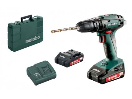 METABO SB 18 příklepová aku vrtačka 2x1,5Ah 602245550